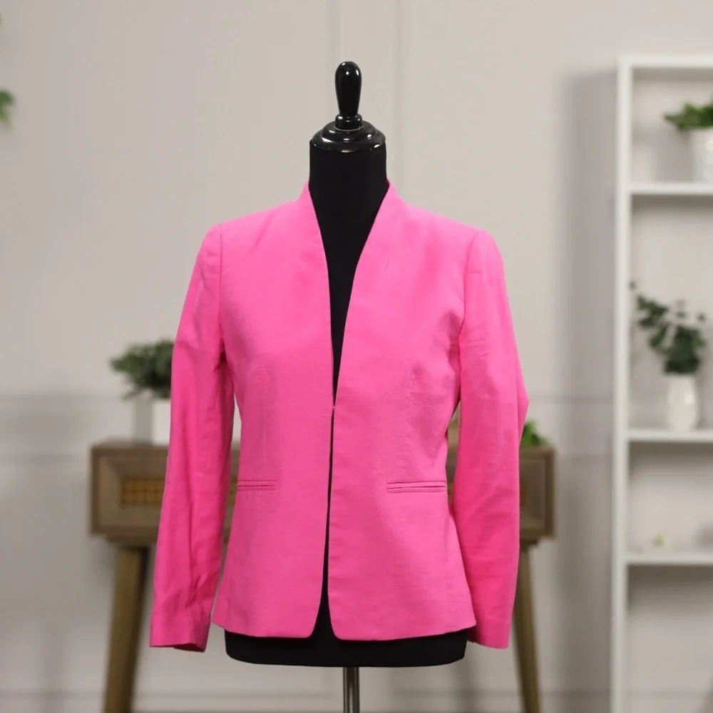 J. Crew Vibrant Pink Blazer